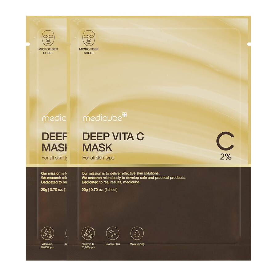 medicube deep vita c masker