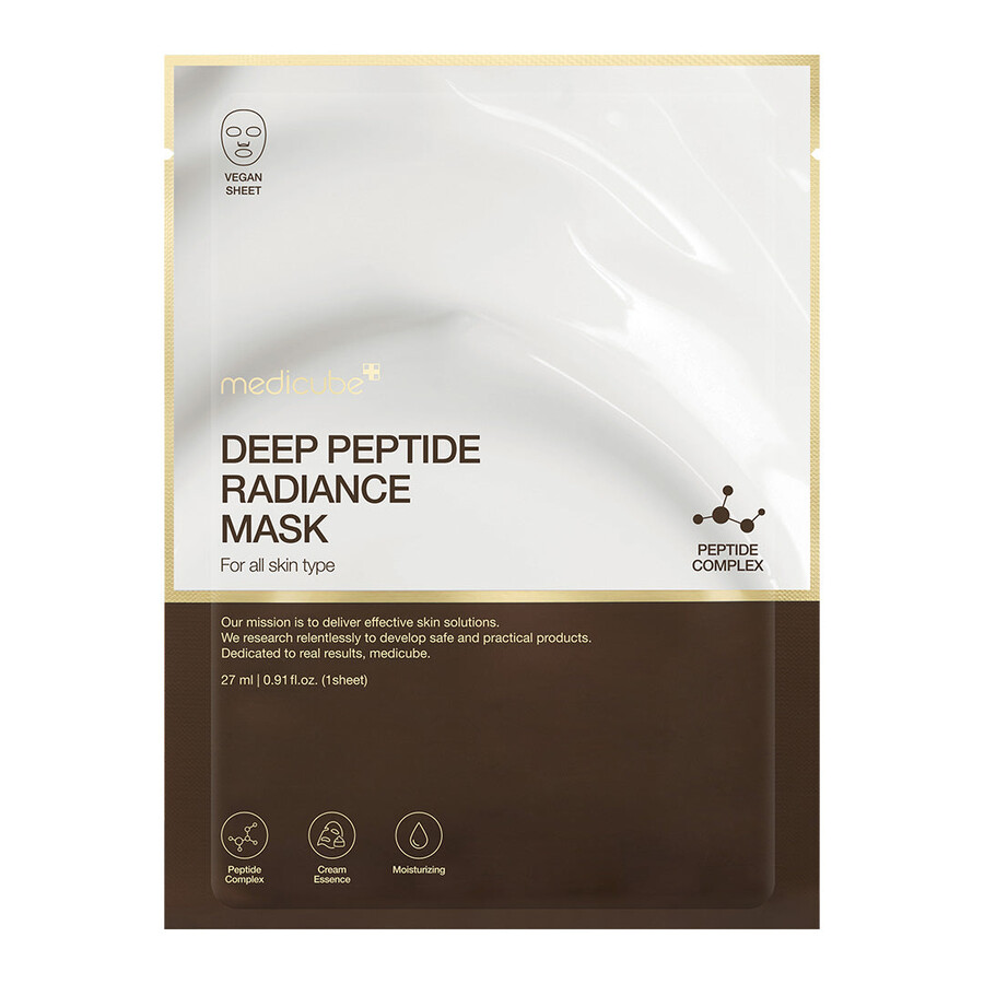 medicube deep peptide radiance masker