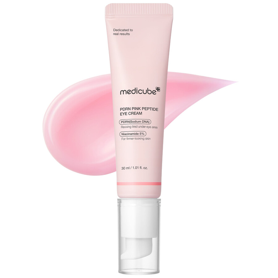 medicube pdrn roze peptide oogcrème