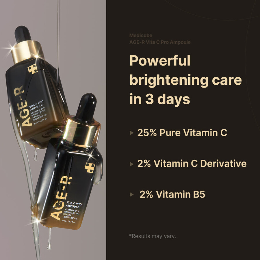medicube age-r vita c pro-ampul