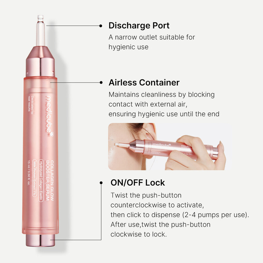 medicube collageen glow booster melkserum