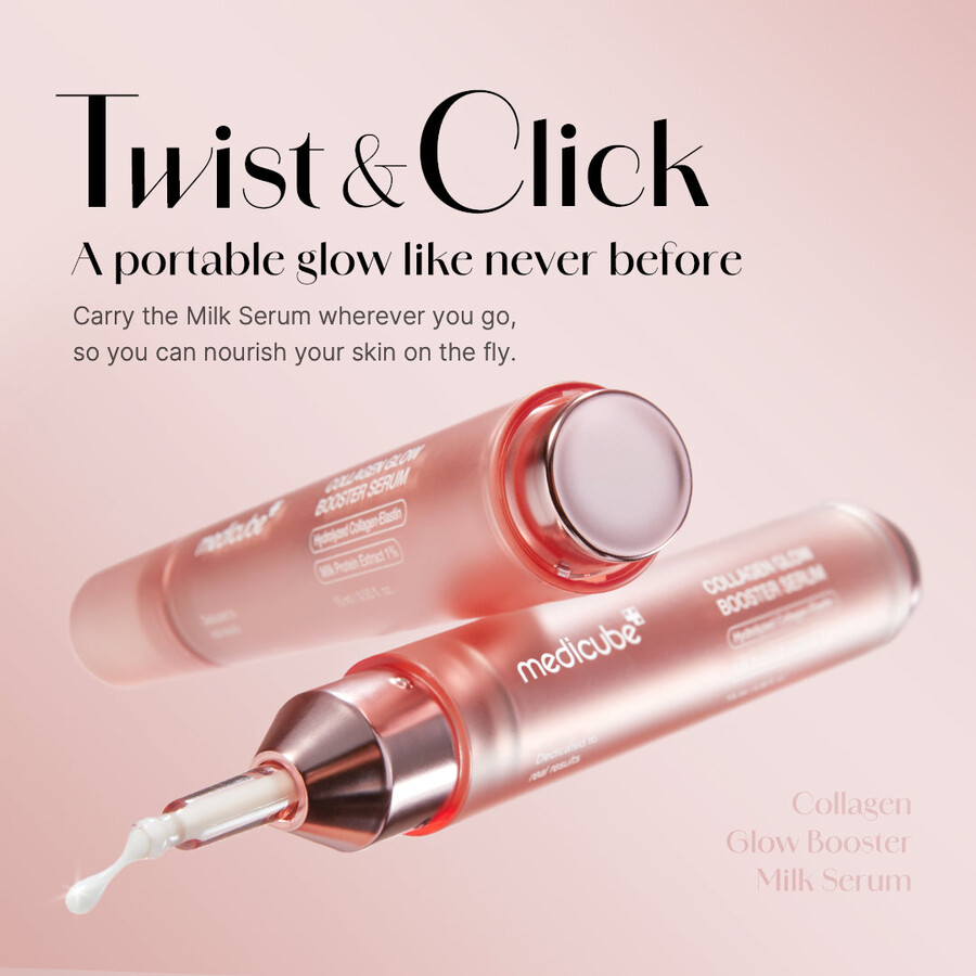 medicube collageen glow booster melkserum
